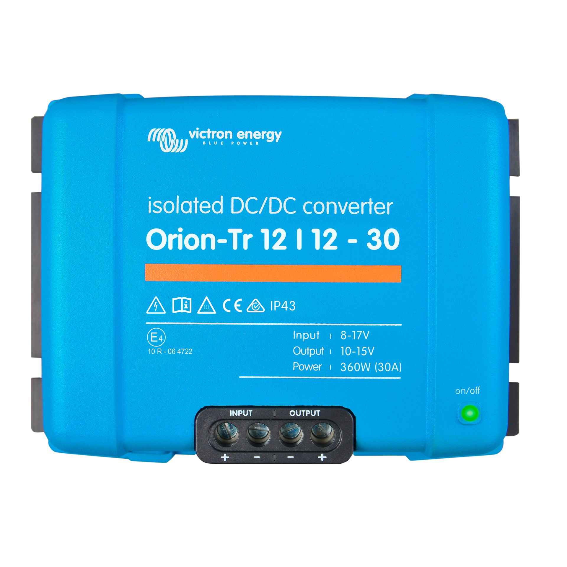 Orion-Tr 12/12-30A (360W) Isolated DC-DC converter