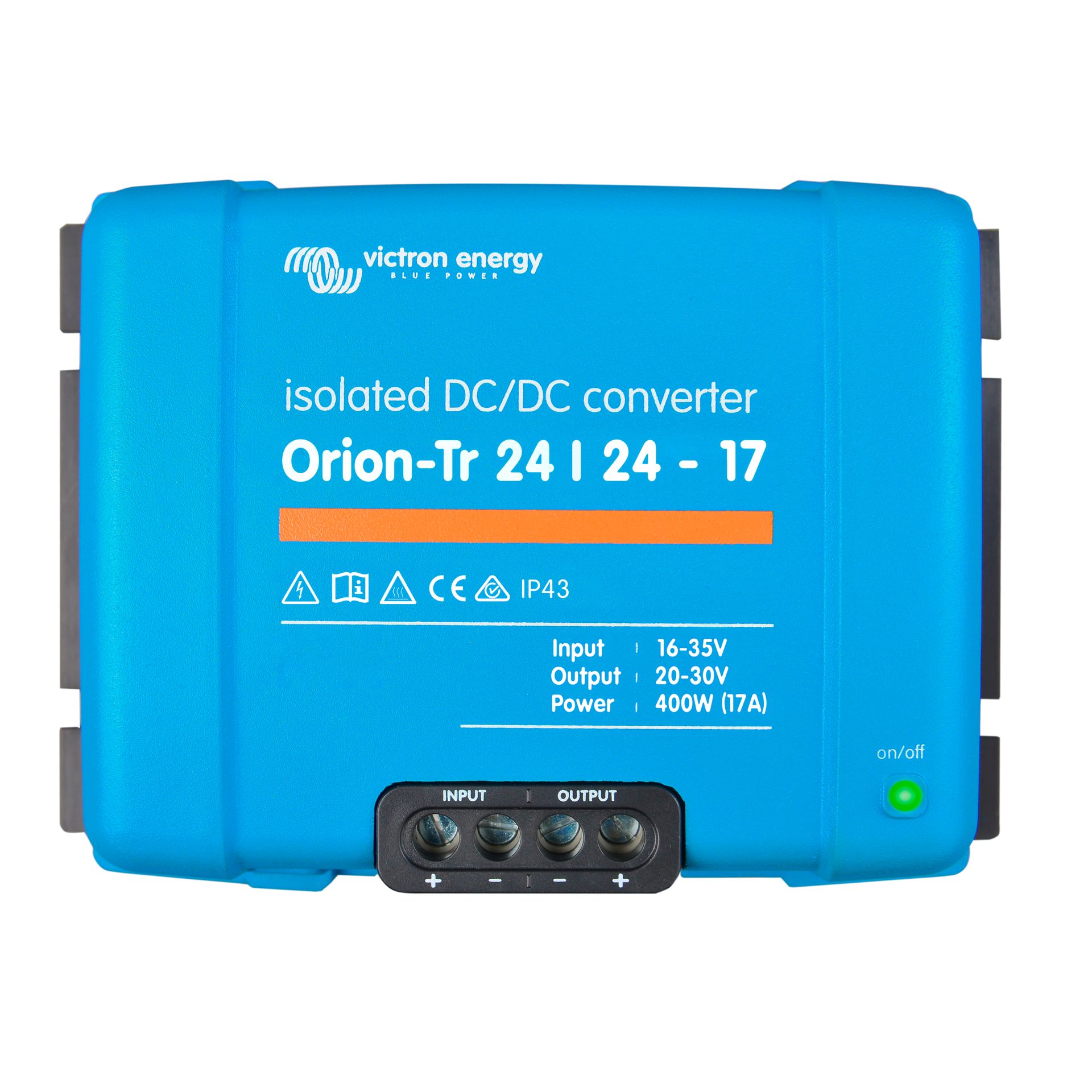 Orion-Tr 24/24-17A (400W) Isolated DC-DC converter