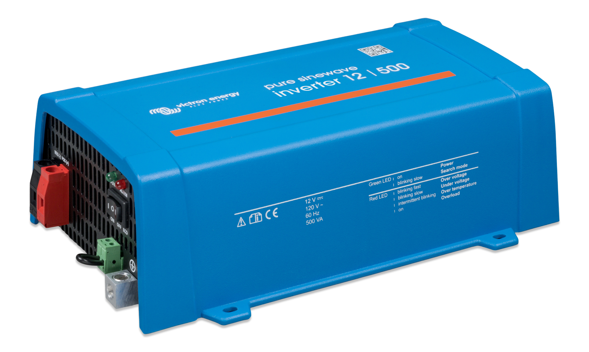Phoenix Inverter 12/500 120V VE.Direct NEMA GFCI (UL 458)