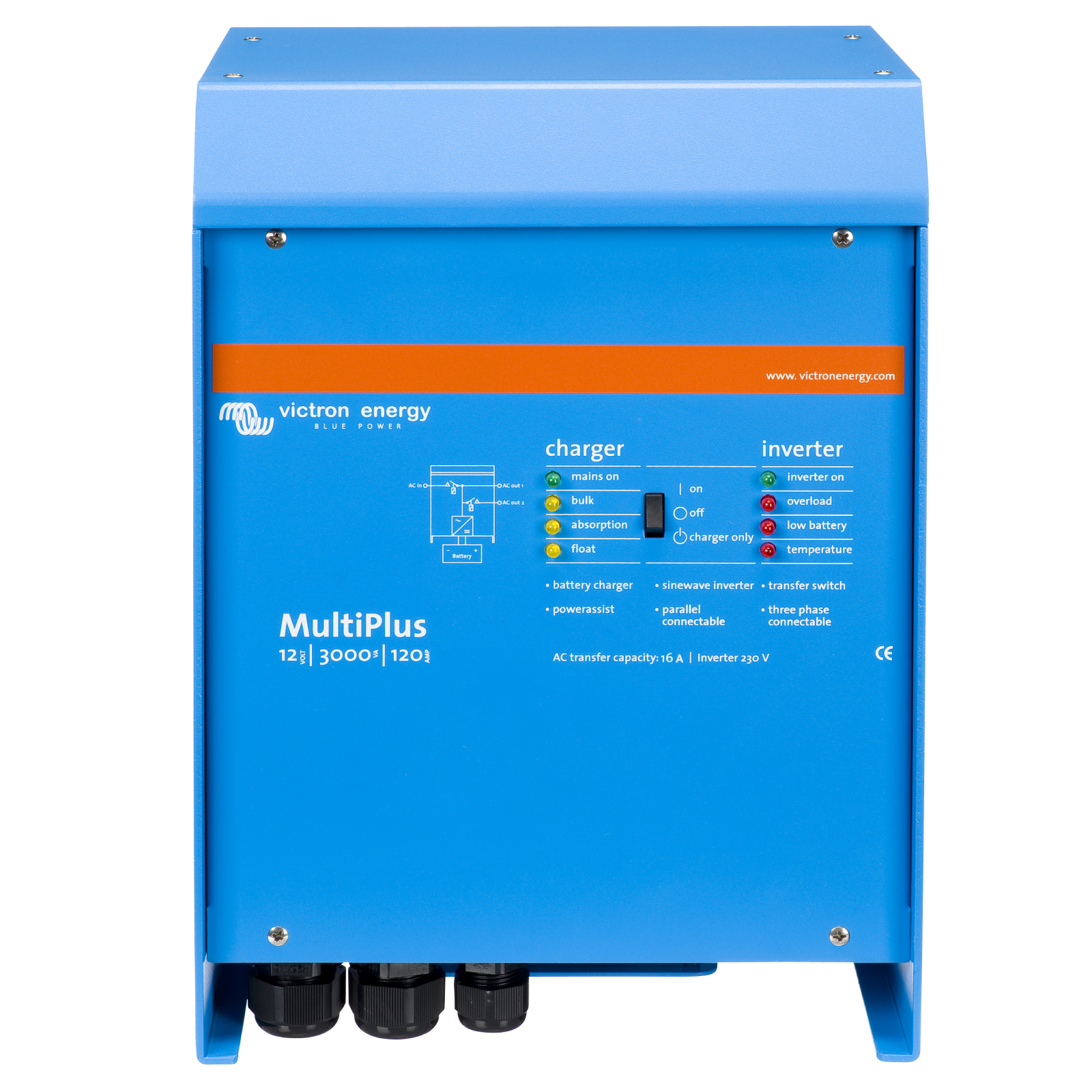 MultiPlus 12/3000/120-16 230V VE.Bus