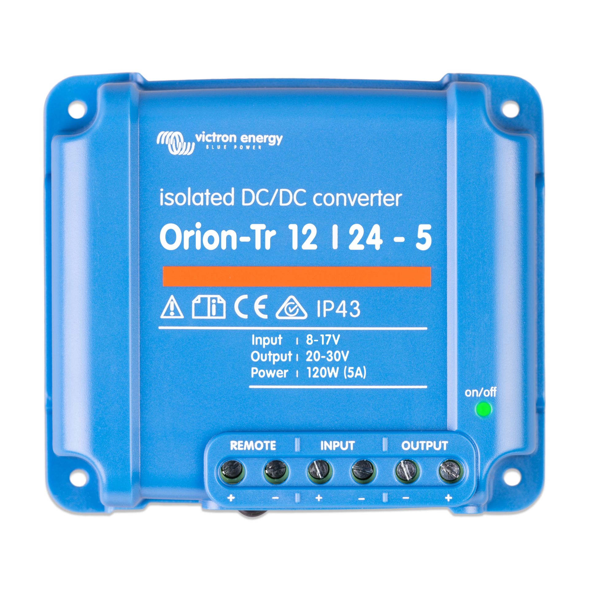 Orion-Tr 12/24-5A (120W) Isolated DC-DC converter