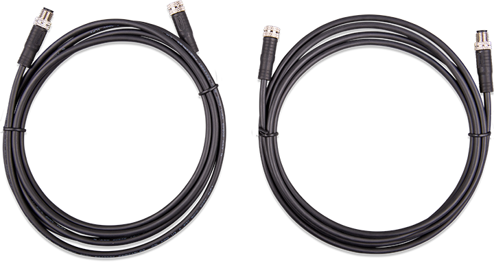 M8 circular connector Male/Female 3 pole cable 1m (bag of 2)