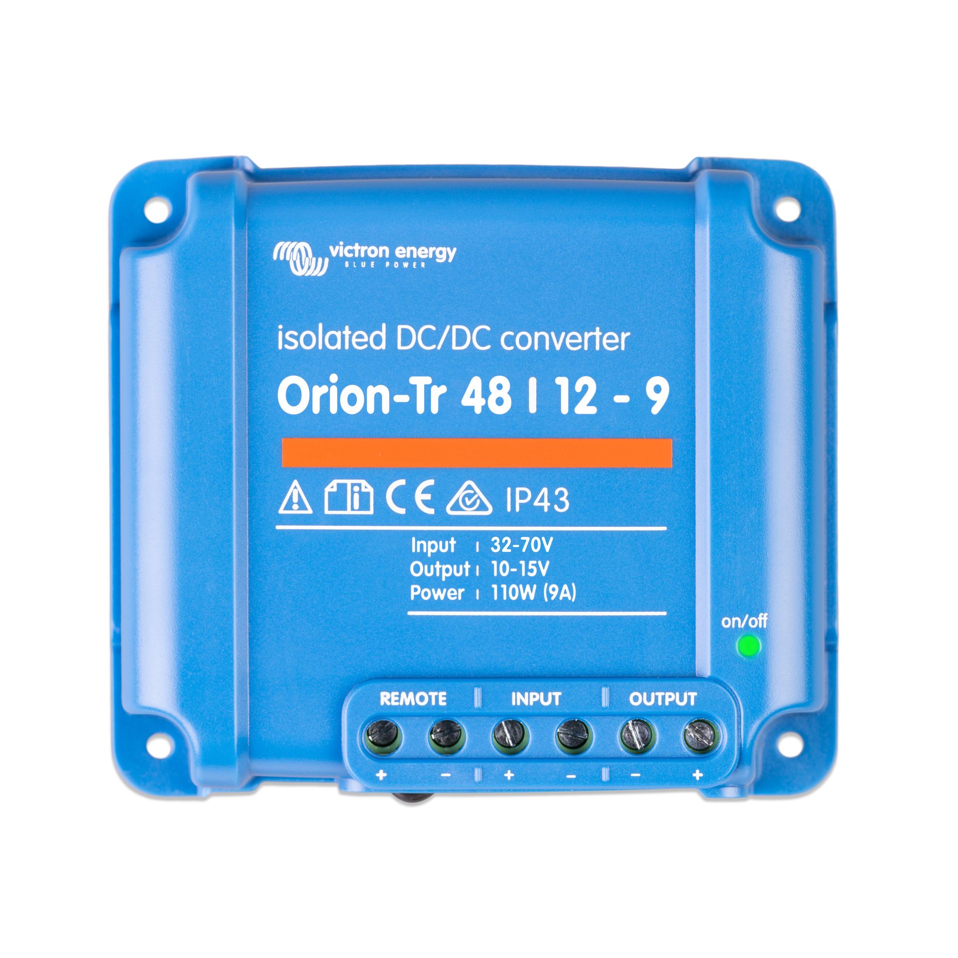 Orion-Tr 48/12-9A (110W) Isolated DC-DC converter