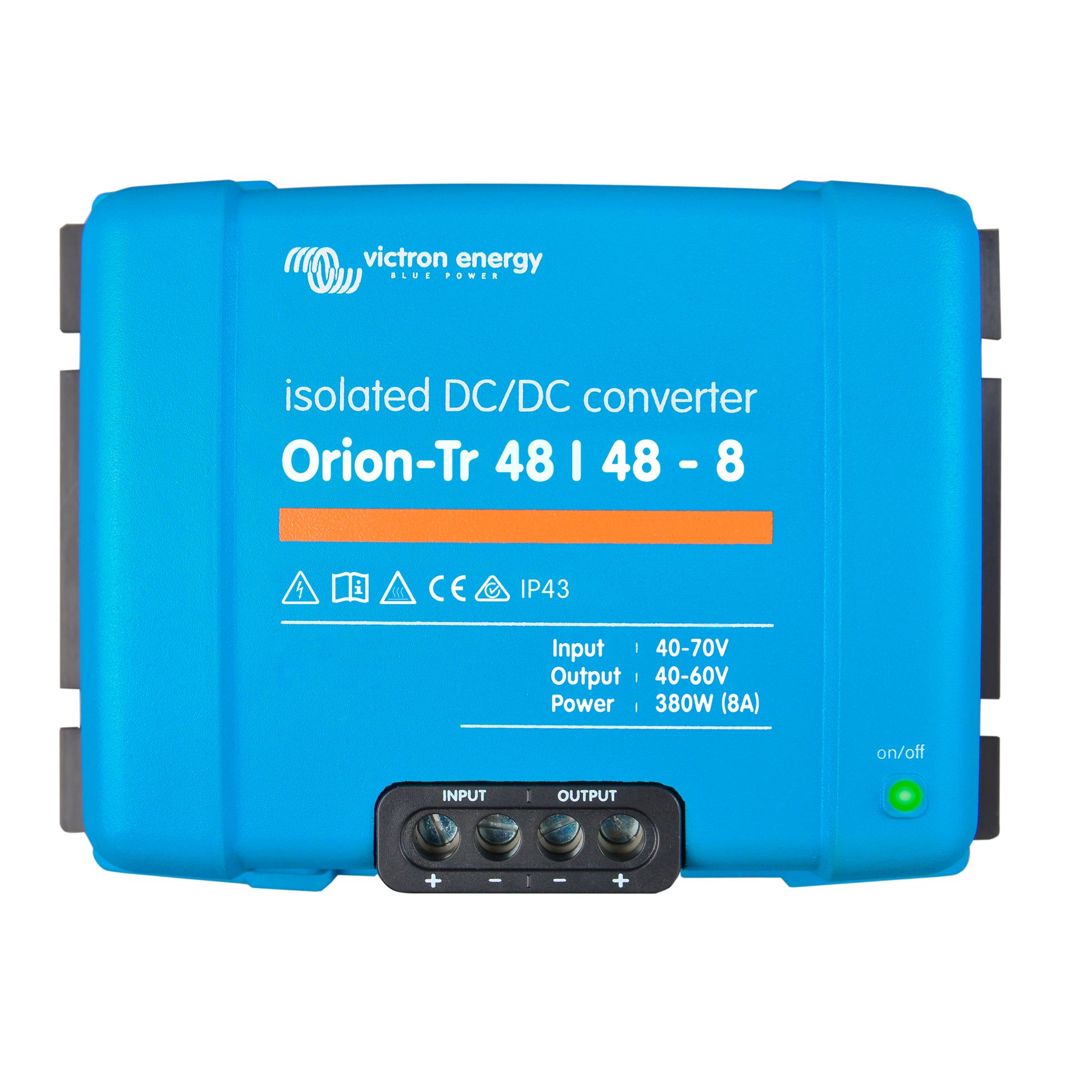 Orion-Tr 48/48-8A (380W) Isolated DC-DC converter