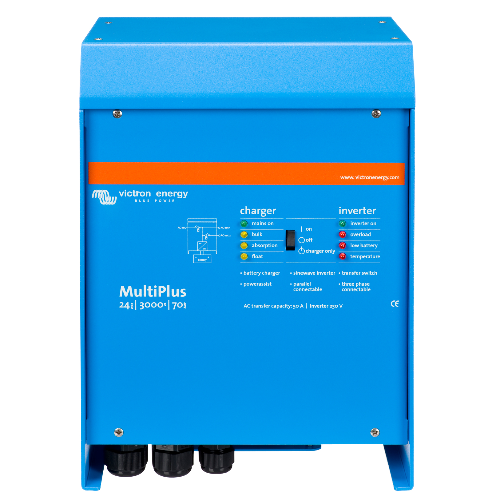 MultiPlus 24/3000/70-50 230V VE.Bus