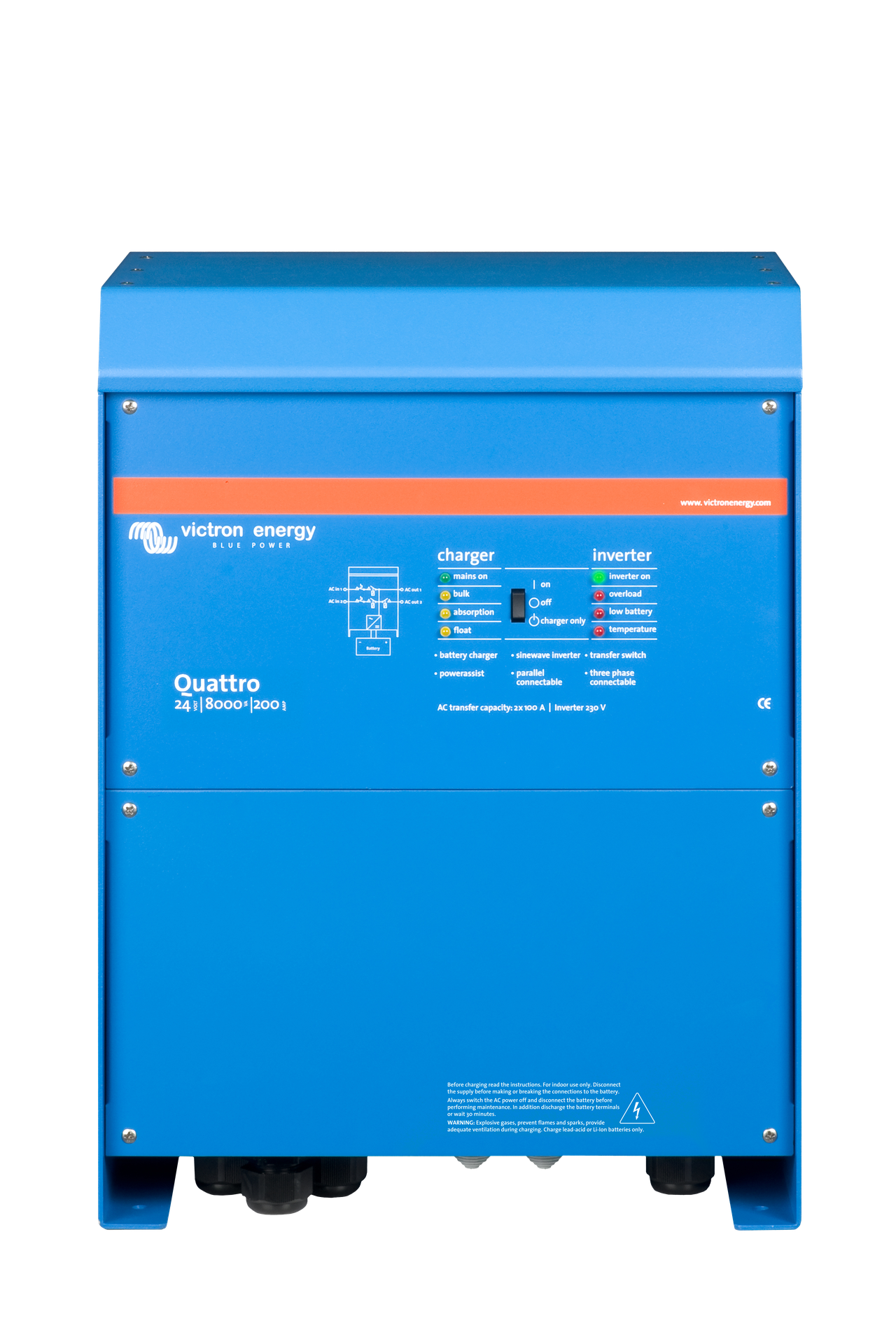 Quattro 12/5000/220-100/100 230V VE.Bus