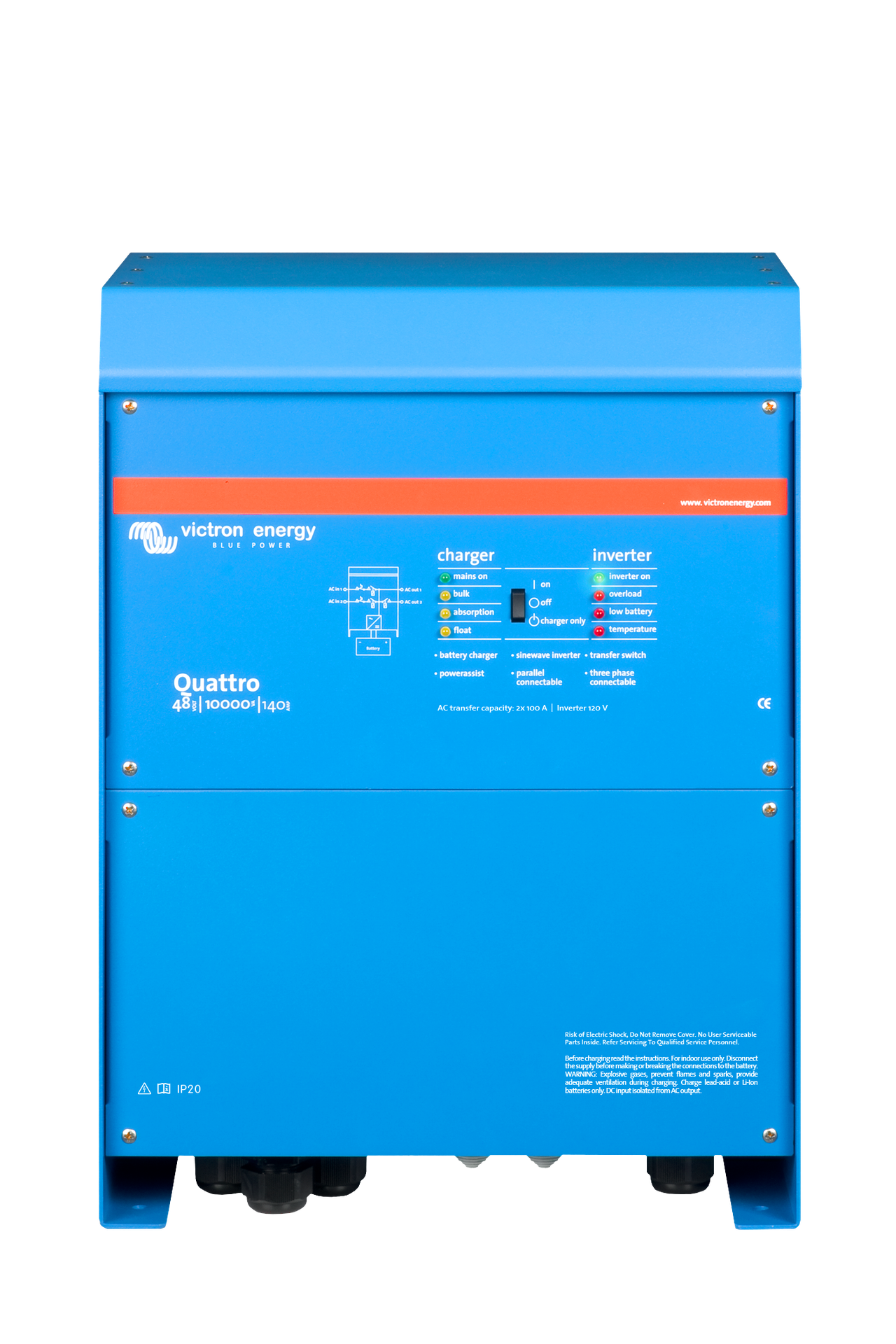 Quattro 12/5000/220-100/100 230V VE.Bus