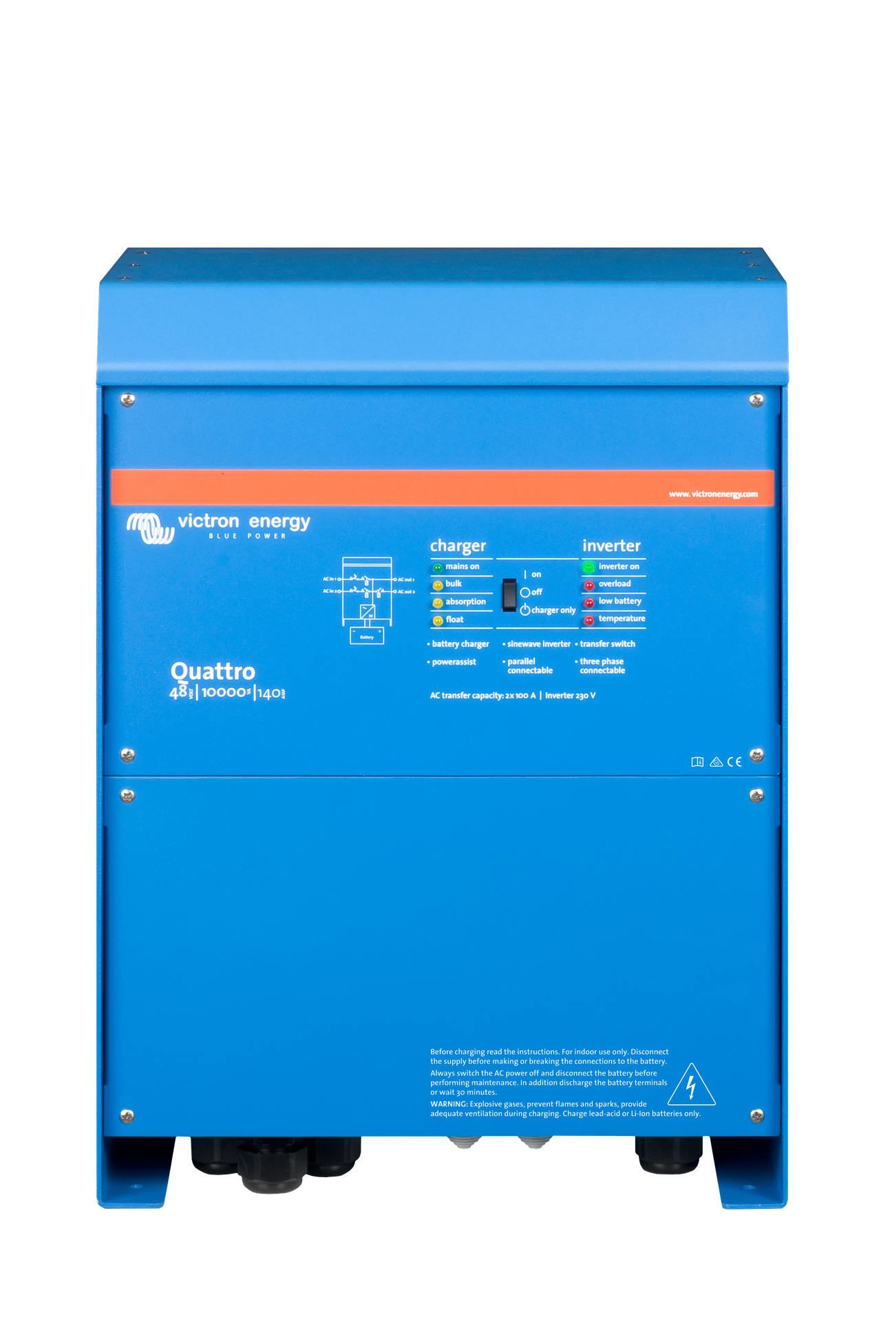 Quattro 12/5000/220-100/100 230V VE.Bus