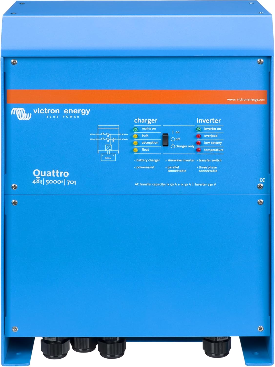 Quattro 48/5000/70-100/100  230V VE.Bus