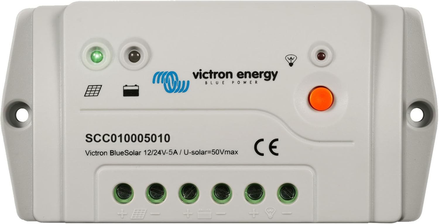 BlueSolar PWM-Pro Charge Controller 12/24V-5A