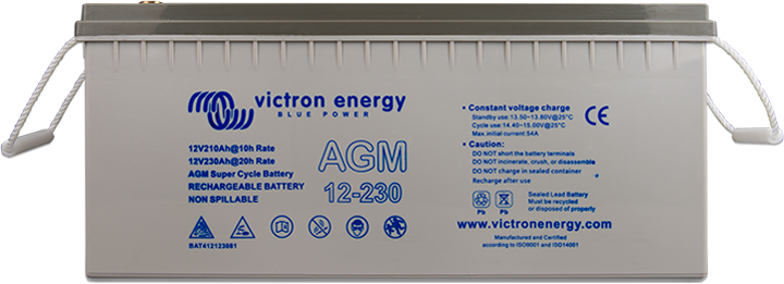 12V/60Ah AGM Super Cycle Batt. (M6)