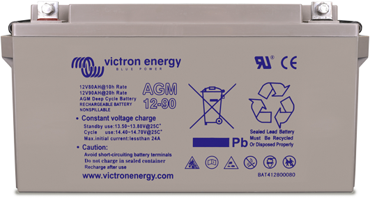 12V/90Ah Gel Deep Cycle Batt.