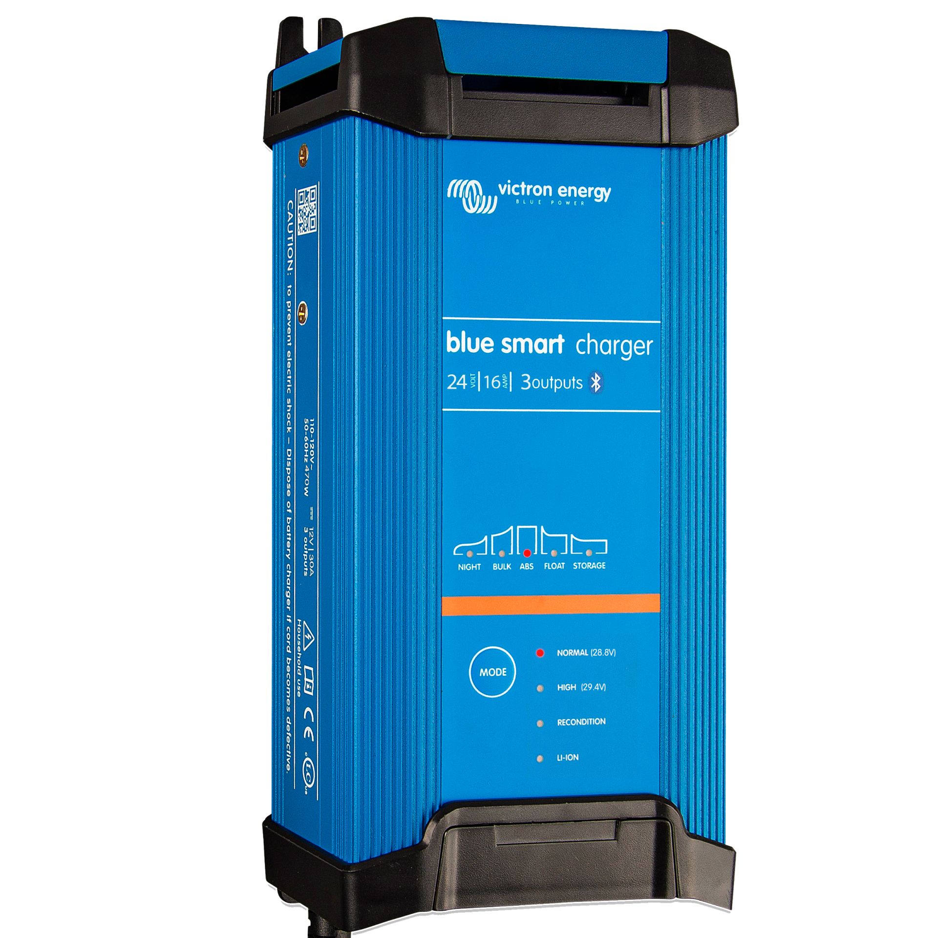 Blue Smart IP22 Charger 24/16(3) 230V CEE 7/7