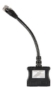 RJ45-splitter 1xRJ45 male15cm cable2xRJ45 female (front) [#800]