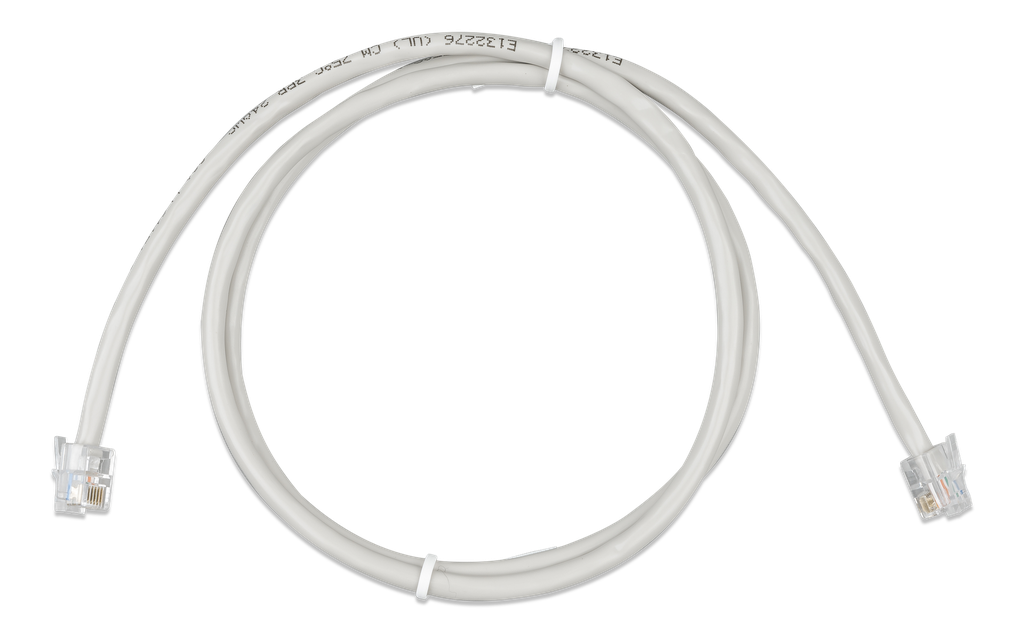 RJ12 UTP Cable 0,9 m (top)  [#848]