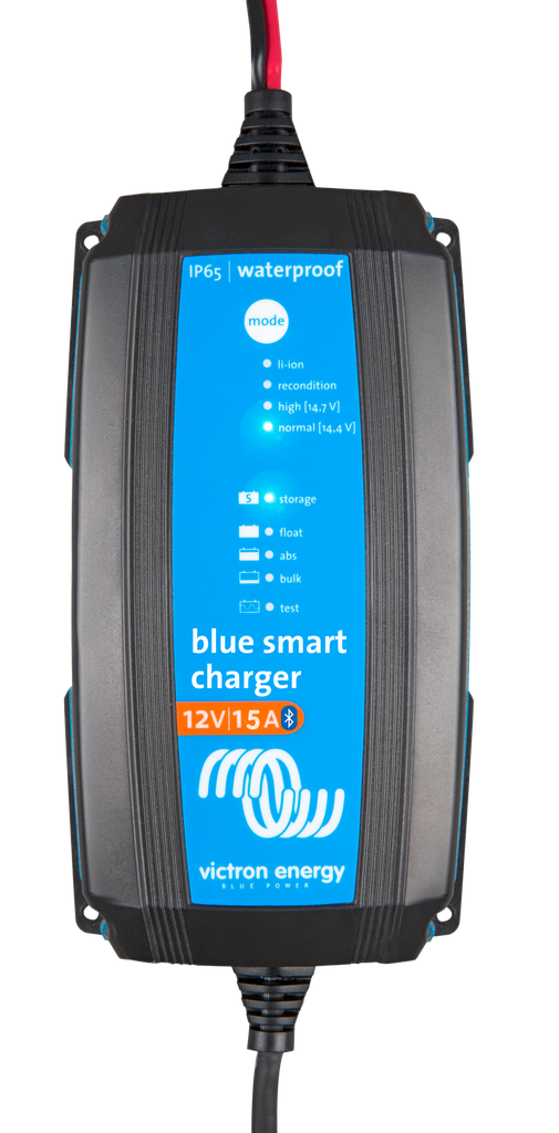 Blue Smart IP65 Charger 12V 15A (top) [#6427]