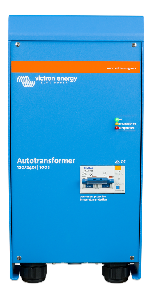 Autotransformer 120-240VAC 100A (front) [#13380]