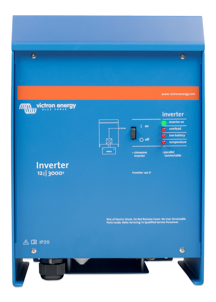 Inverter 12V 3000VA  120V VE BUS (front)  [#18989]