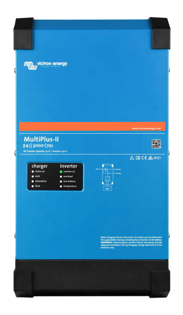 MultiPlus-II 24V 3kVA 230V (front) [#22423]