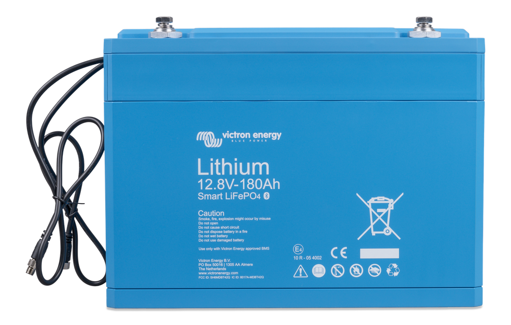 LiFePO4 Battery 12,8V 180Ah Smart (front)  [#39047]