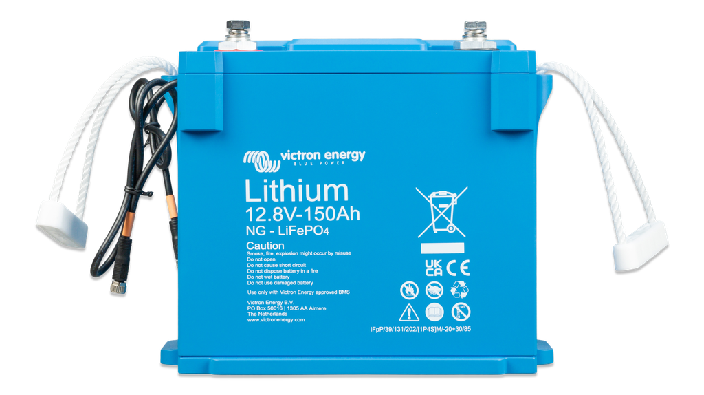 LiFePO4 Battery 12.8V 150Ah NG (front)  [#39335]