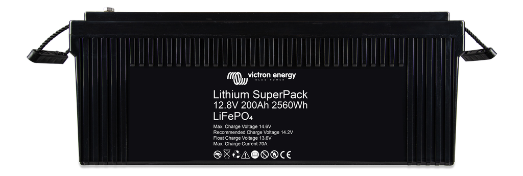 Lithium SuperPack 12,8V 200Ah (front) [#39787]