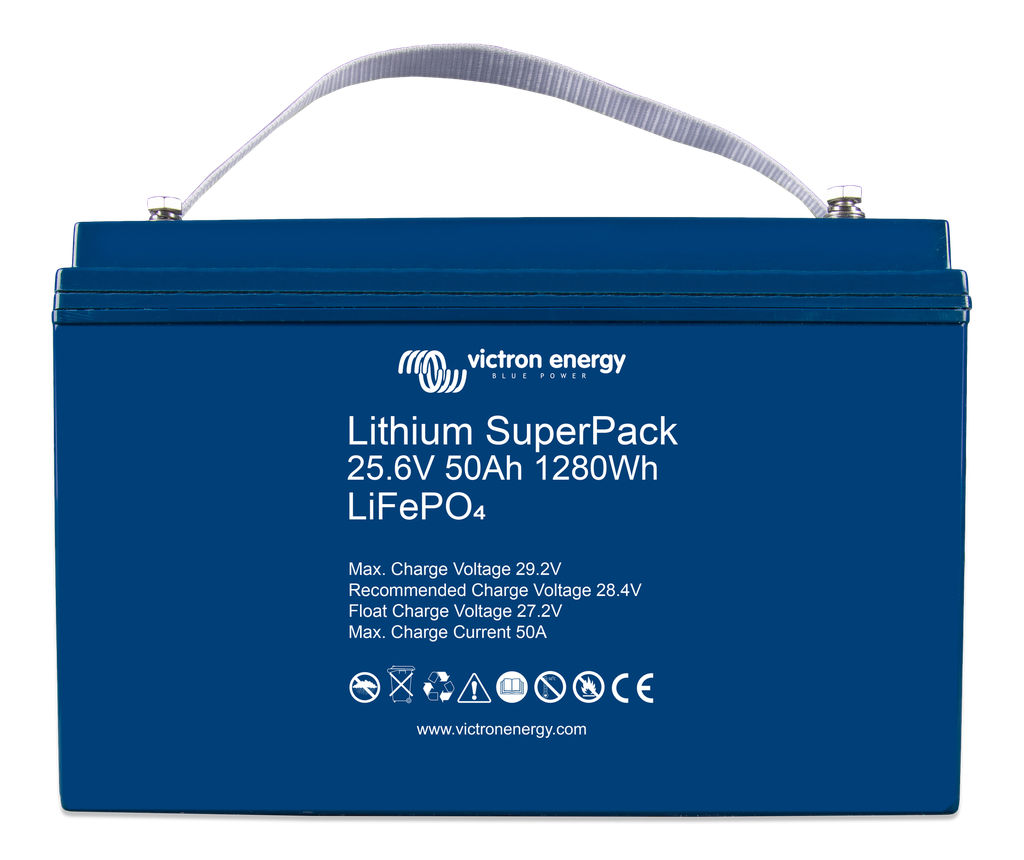 Lithium SuperPack 25.6V 50Ah 1280Wh (front)  [#39808]
