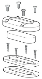 Scanstrut DS-MULTI Kabel-Durchführung IP68