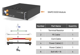 ZYC SIMPO 5000 48V ESS-Batterie 5,12kWh