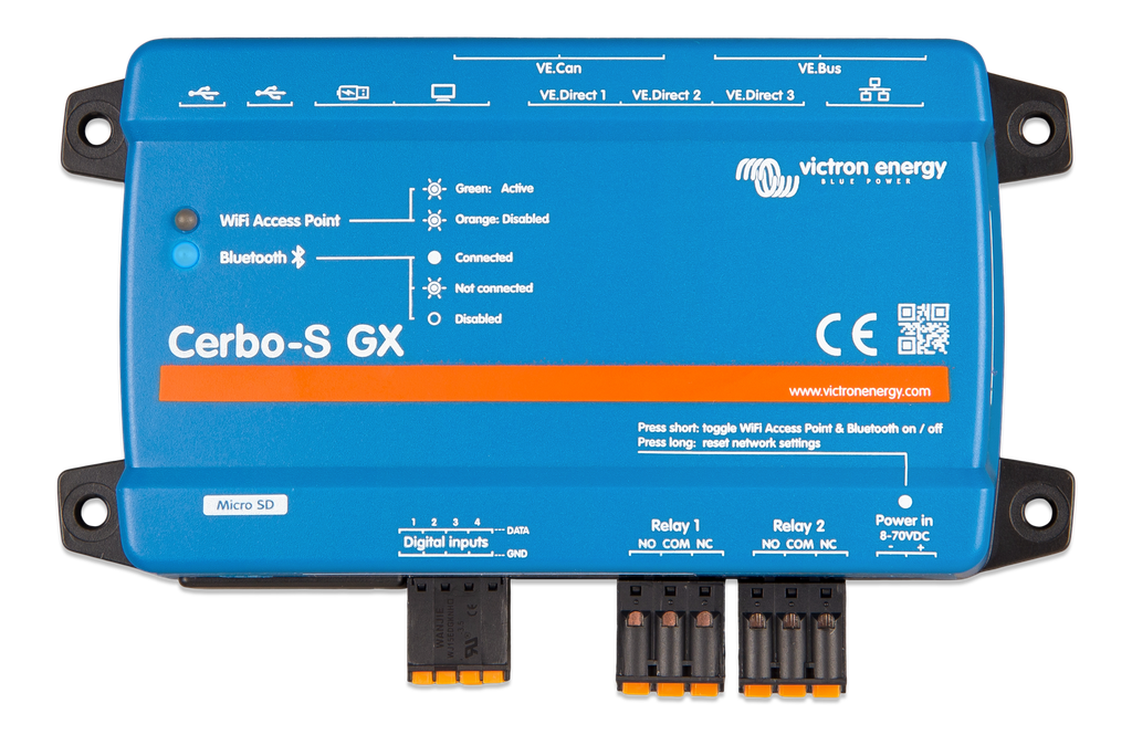 Cerbo GX Cerbo-S GX (weniger Funktionen)