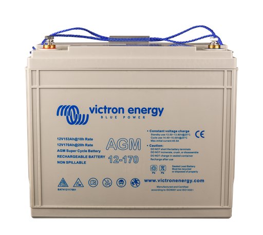 [BAT412117081] 12V/170Ah AGM Super Cycle Batt. (M8)