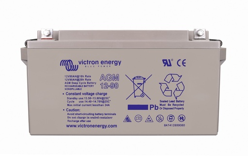 [BAT412800084] 12V/90Ah AGM Deep Cycle Batt.