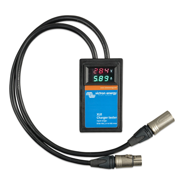 XLR-Ladegerätetester V2.0 8-80VDC / 0-10ADC max.