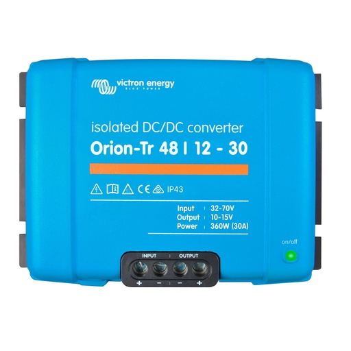 [ORI481240110] Orion-Tr 48/12-30A (360W) Isolated DC-DC converter