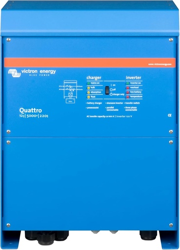[QUA125021100] Quattro 12/5000/220-100/100 120V VE.Bus