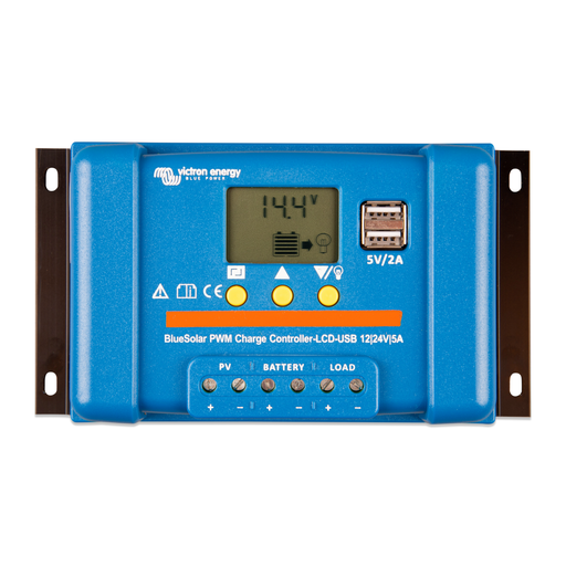 [SCC010005050] BlueSolar PWM-LCD&USB 12/24V-5A