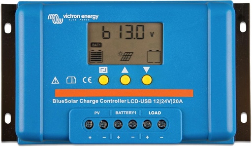 [SCC010020050] BlueSolar PWM-LCD&USB 12/24V-20A