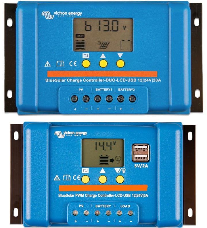 BlueSolar PWM Lade-Regler (DUO) LCD&USB
