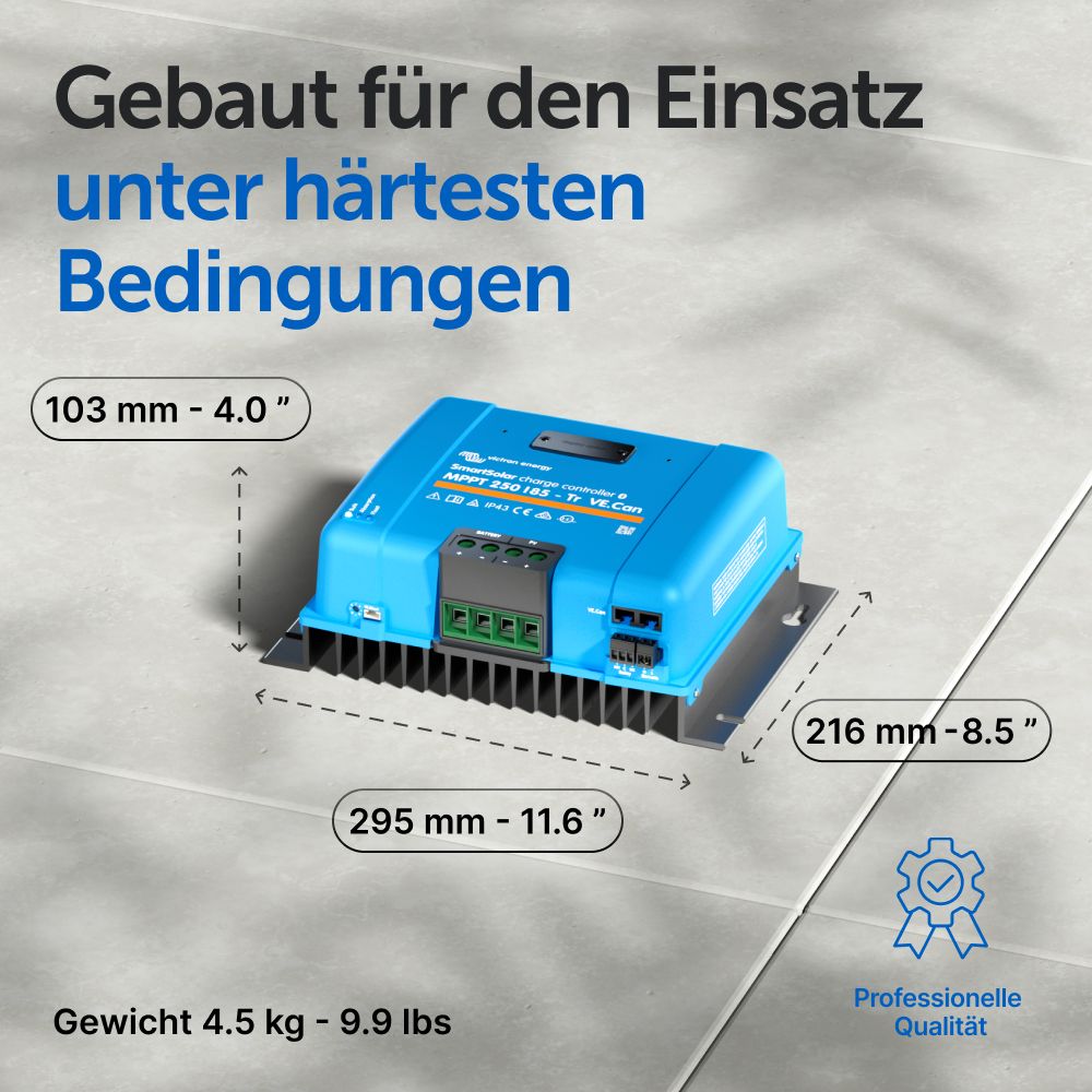 SmartSolar MPPT 150/70 bis 250/100 VE.Can