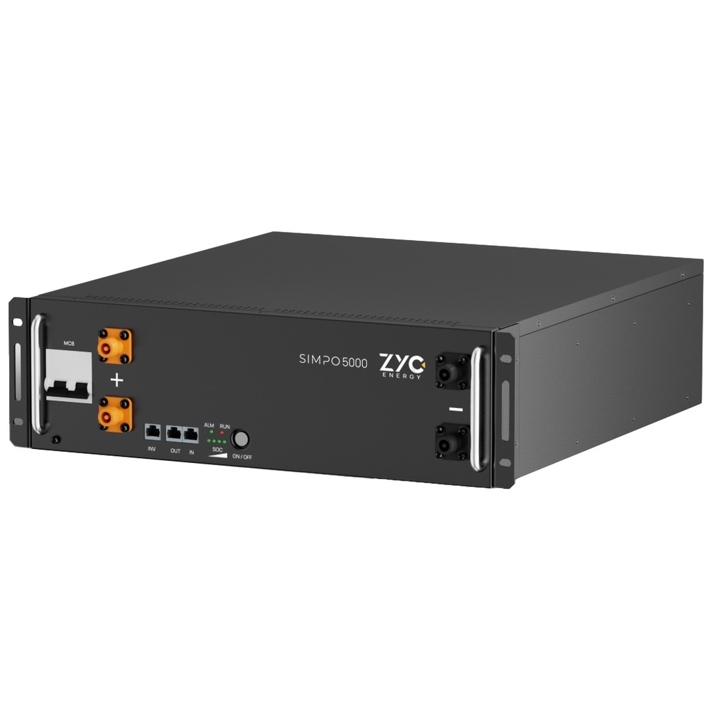 ZYC SIMPO 5000 48V ESS-Batterie 5,12kWh
