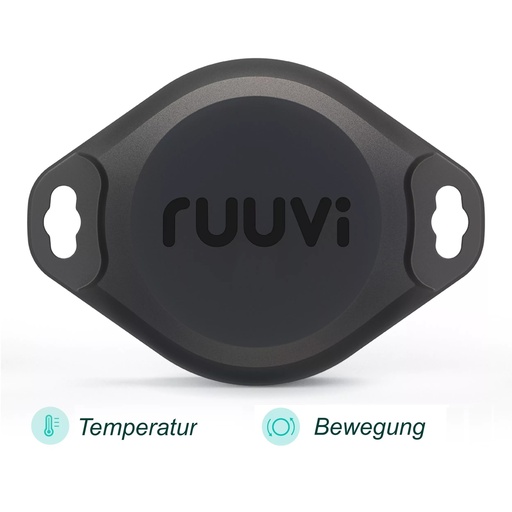 [RUUVI-pro-2in1] RuuviTag Bluetooth-Umweltsensor Pro IP68/IP69K - RuuviTag Sensor (2in1)