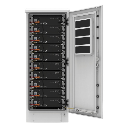 [ZYC-SIMPO-OutdoorCabinet10+] ZYC Energy SIMPO Batterie-Schrank (vorverkabelt) OUTDOOR 10x SIMPO 5000