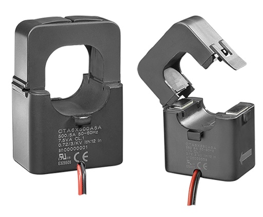 [CTA5X200A5A] Energy Meter EM530 (externe Messwandler) Messwandler, 200A:5A Clip-On 24mm