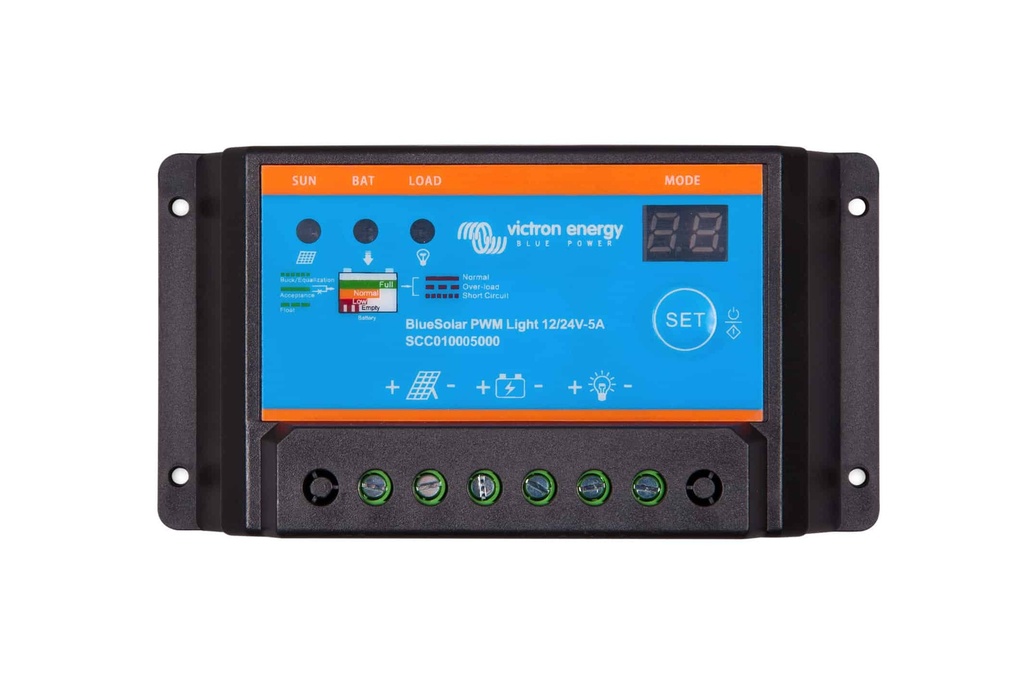 BlueSolar PWM BlueSolar PWM-Light Charge Controller 12/24V-5A