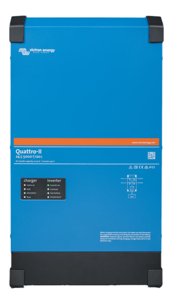Quattro-II 230V, 24V, 24/5000/120-50/50 230V