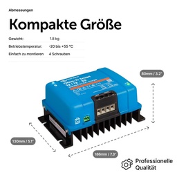 Orion-Tr Smart DC-DC Ladebooster isoliert 12V, 12V, Orion-Tr Smart 12/12-30A (360W) Isolated DC-DC charger