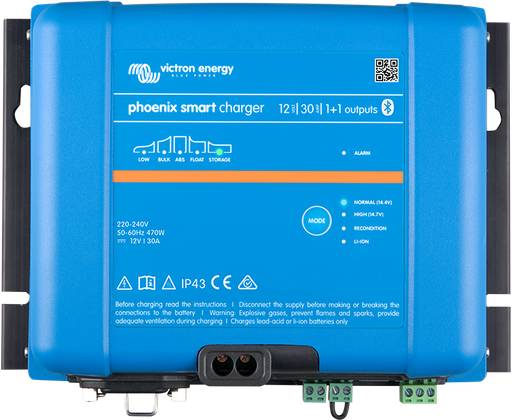 [PSC125053085] Phoenix Smart IP43 Ladegerät Ladegerät 3 Ausgänge, 230V, 12V, Phoenix Smart IP43 Charger 12/50(3) 230V