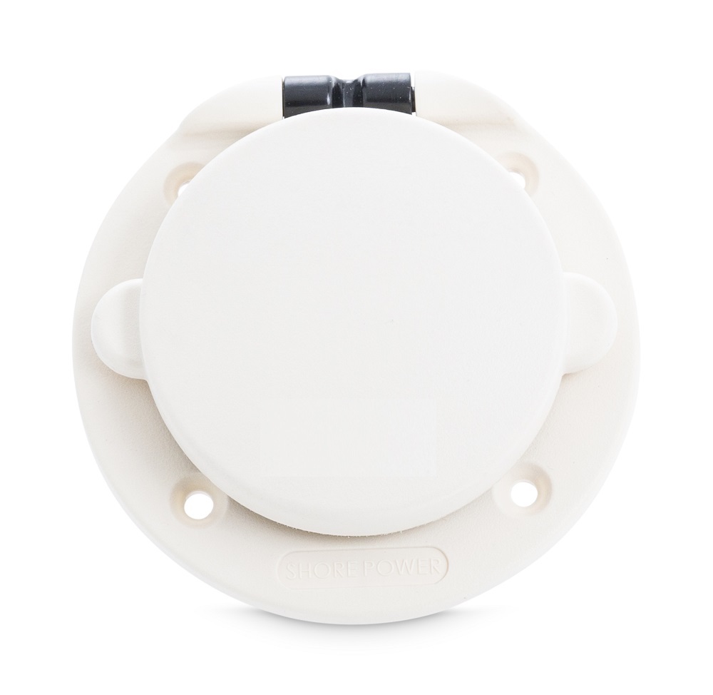 Landstrom-Anschluss Anschlussdose, Anschlussdose Polyamid mit Abdeckung 16A/250VAC (2p/3w)