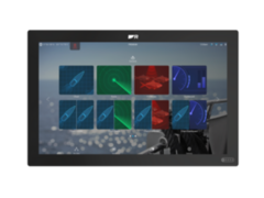 Axiom2XL 22" Glass Bridge Multifunktionsdisplay