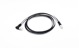 STNG Anschluss-Kabel 1x gerade 1x Winkelstecker 1m